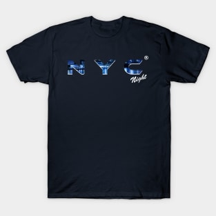 nyc new york city night 4 T-Shirt